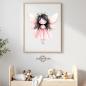 Preview: Buegelbild dunkelhaarige Fee Preview: Buegelbild dunkelhaarige Fee